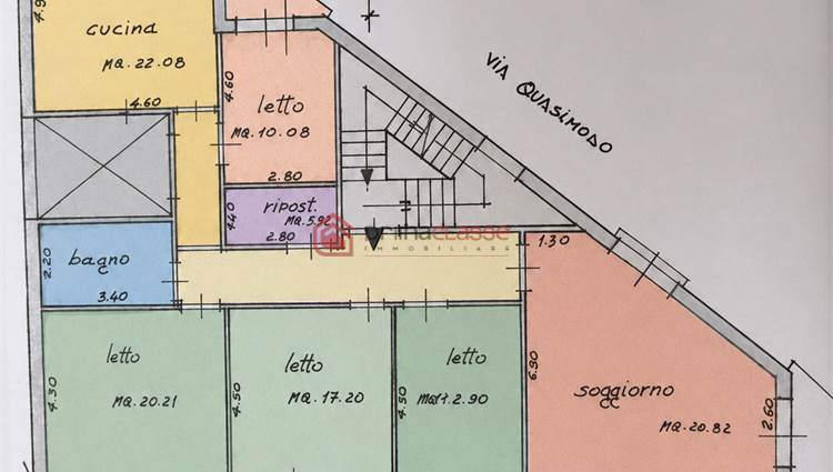 Planimetria stato di fatto